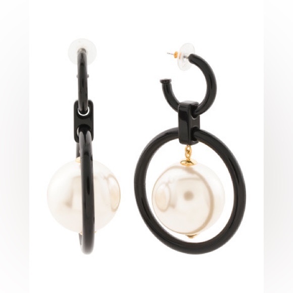 Lele Sadoughi Gumball Hoop Earrings - Picture 1 of 2